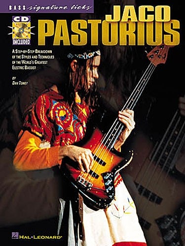 HAL LEONARD PASTORIUS JACO - SIGNATURE LICKS + CD - BASS TAB