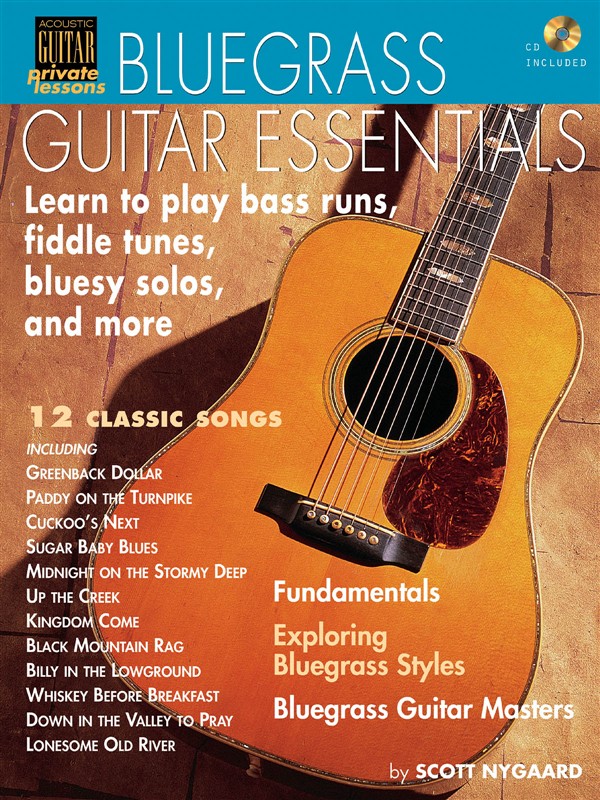 HAL LEONARD NYGAARD SCOTT - BLUEGRASS GUITAR ESSENTIALS - GUITAR