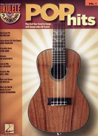 HAL LEONARD UKULELE PLAY ALONG VOL.1 - POP HITS + CD