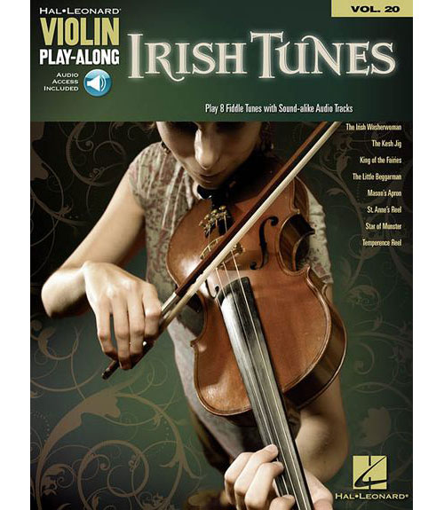 HAL LEONARD VIOLIN PLAY ALONG VOLUME 20 IRISH TUNES + MP3 - VIOLIN