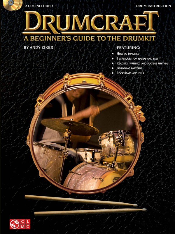 HAL LEONARD DRUMCRAFT A BEGINNER'S GUIDE TO THE DRUMKIT DRUMS + CD - DRUMS