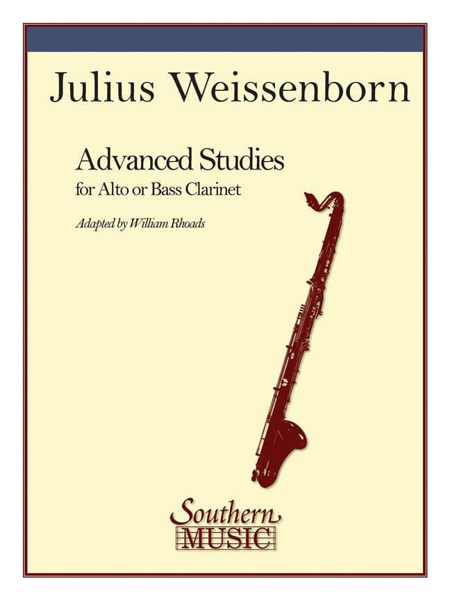 HAL LEONARD WEISSENBORN J. - ADVANCED STUDIES - CLARINETTE ALTO/BASSE 