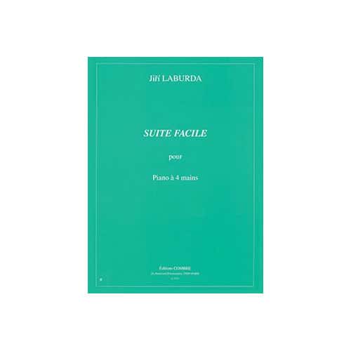 COMBRE LABURDA JIRI - SUITE FACILE - PIANO A 4 MAINS