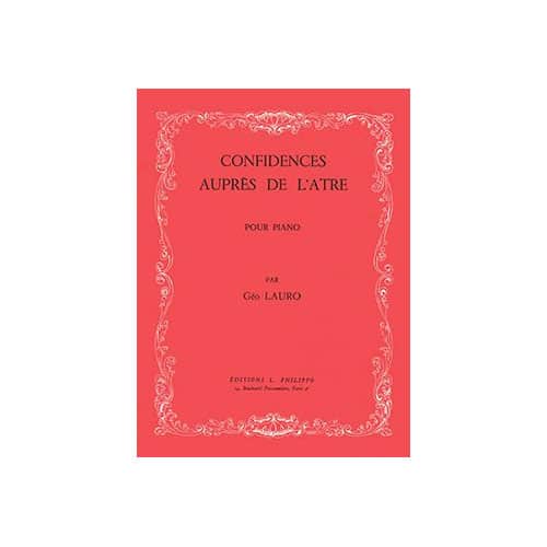 COMBRE LAURO GEORGES - CONFIDENCES AUPRES DE L'ATRE - PIANO