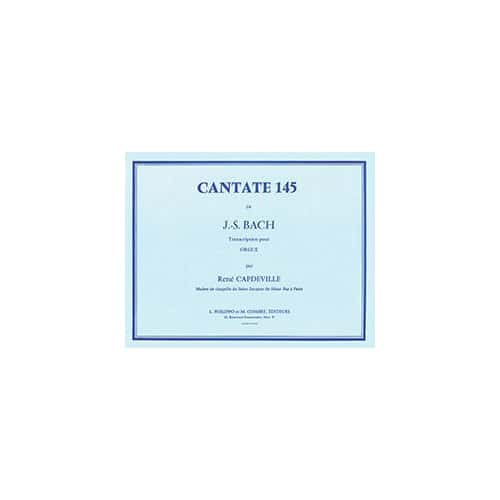 COMBRE BACH JOHANN SEBASTIAN - CANTATE N.145 - ORGUE
