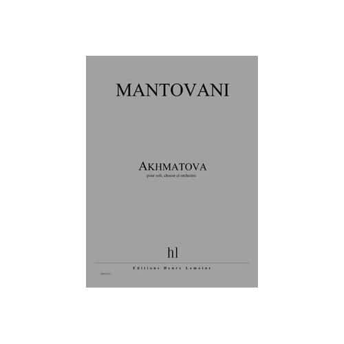 LEMOINE MANTOVANI B. - AKHMATOVA 