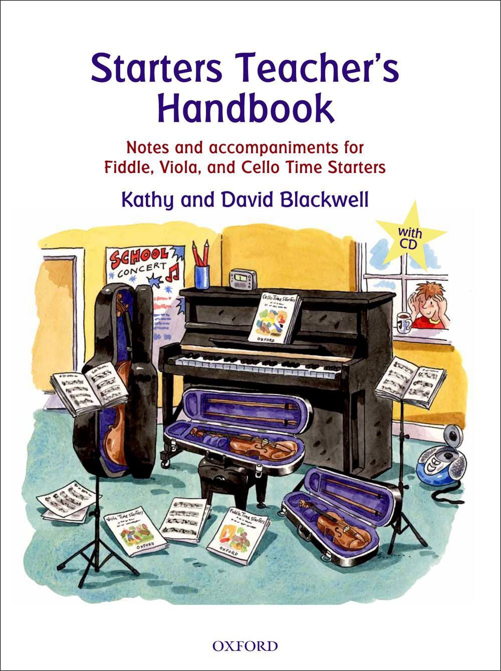 OXFORD UNIVERSITY PRESS STARTERS TEACHER'S HANDBOOK - VIOLON, ALTO, VIOLONCELLE 