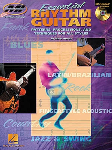 HAL LEONARD STEVE TROVATO ESSENTIAL RHYTHM + CD - GUITAR TAB