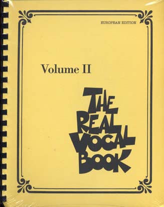 HAL LEONARD REAL VOCAL BOOK VOL.2 EUROPEAN EDITION