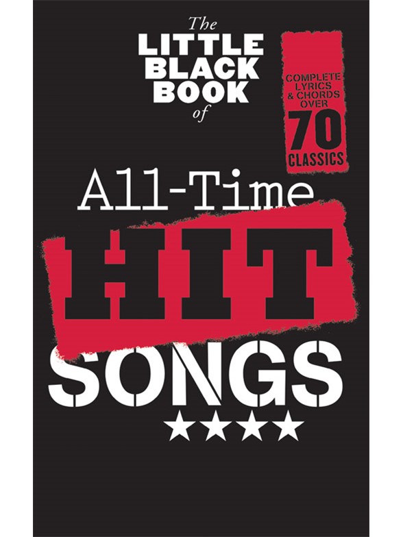 WISE PUBLICATIONS LITTLE BLACK SONGBOOK - ALL TIME HIT SONGS - PAROLES & ACCORDS 