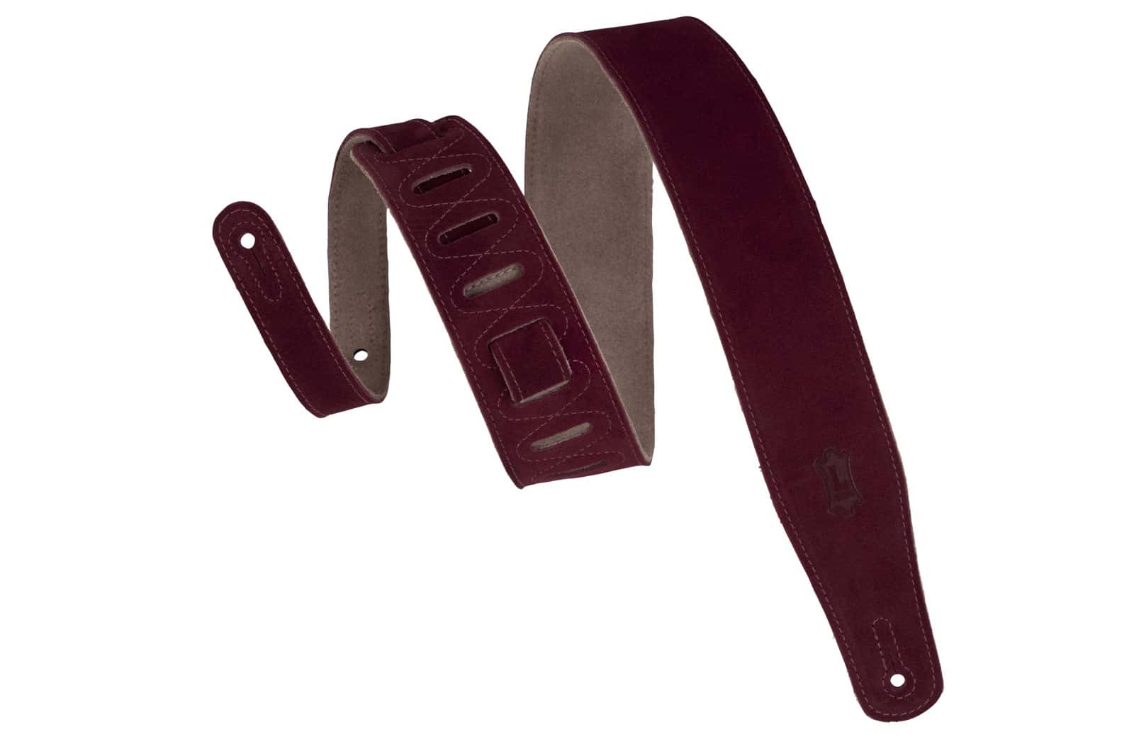 LEVY'S 6,4CM TOPSTITCHING BURGUNDY