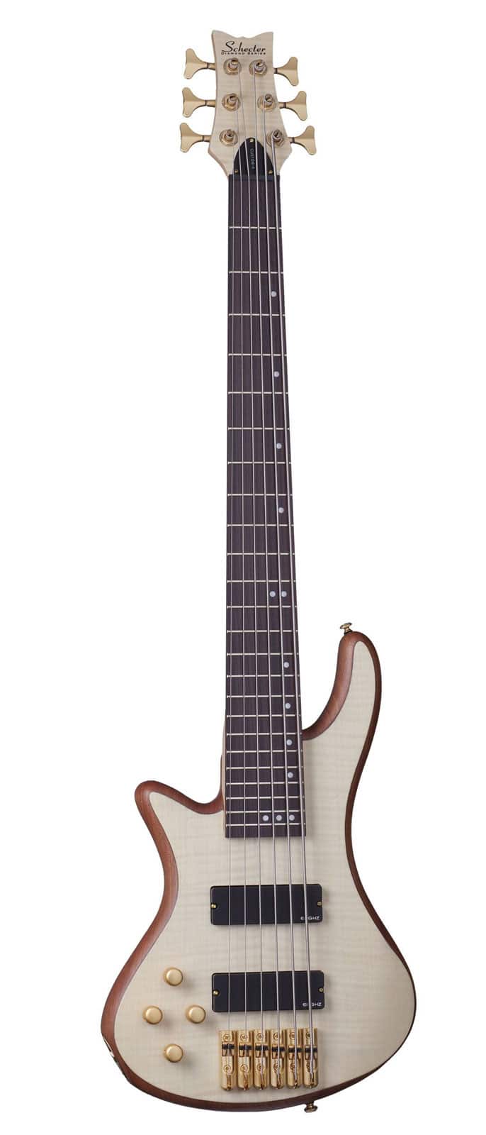 SCHECTER STILETTO 6 CUSTOM LH NATURAL