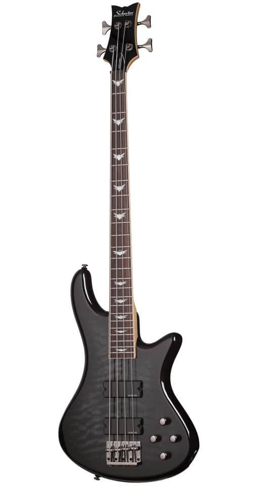 SCHECTER STILETTO 4 EXTREME SEE THROUGH BLACK