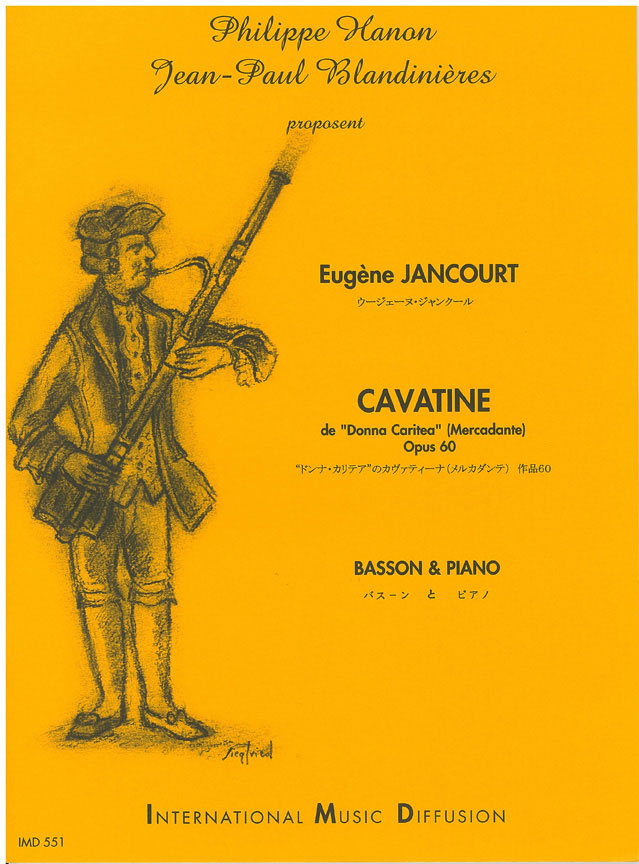 IMD ARPEGES JANCOURT - CAVATINE OP 60 - BASSON ET PIANO
