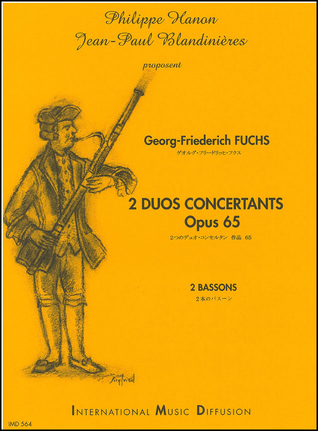 IMD ARPEGES FUCHS - 2 DUOS CONCERTANTS OP 65 - 2 BASSONS