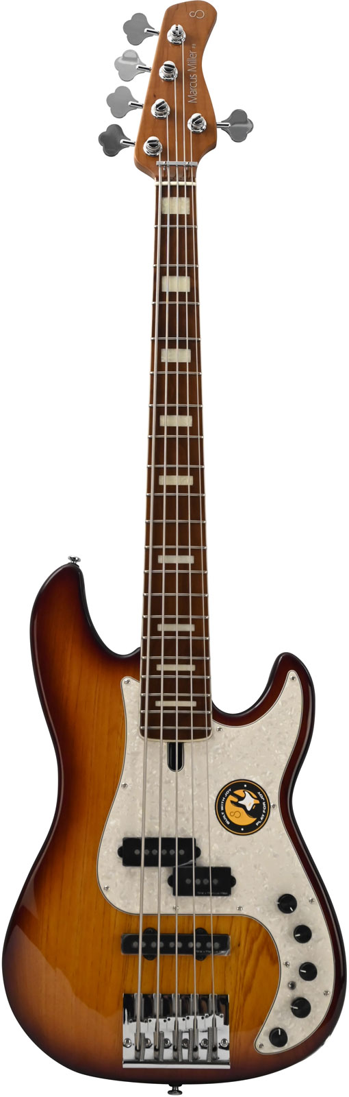 SIRE MARCUS MILLER P8 SWAMP ASH-5 TS MN + HOUSSE