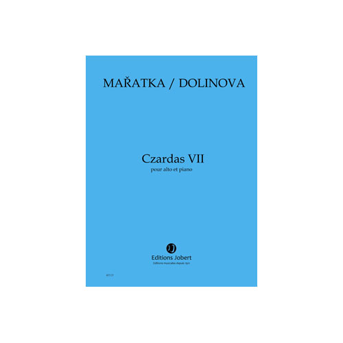JOBERT MARATKA KRYSTOF / DOLINOVA MILENA - CZARDAS VII - ALTO ET PIANO