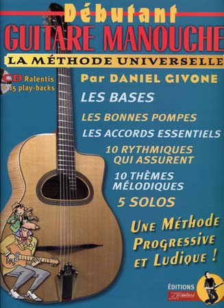 JJREBILLARD GIVONE DANIEL - DEBUTANT GUITARE MANOUCHE + CD