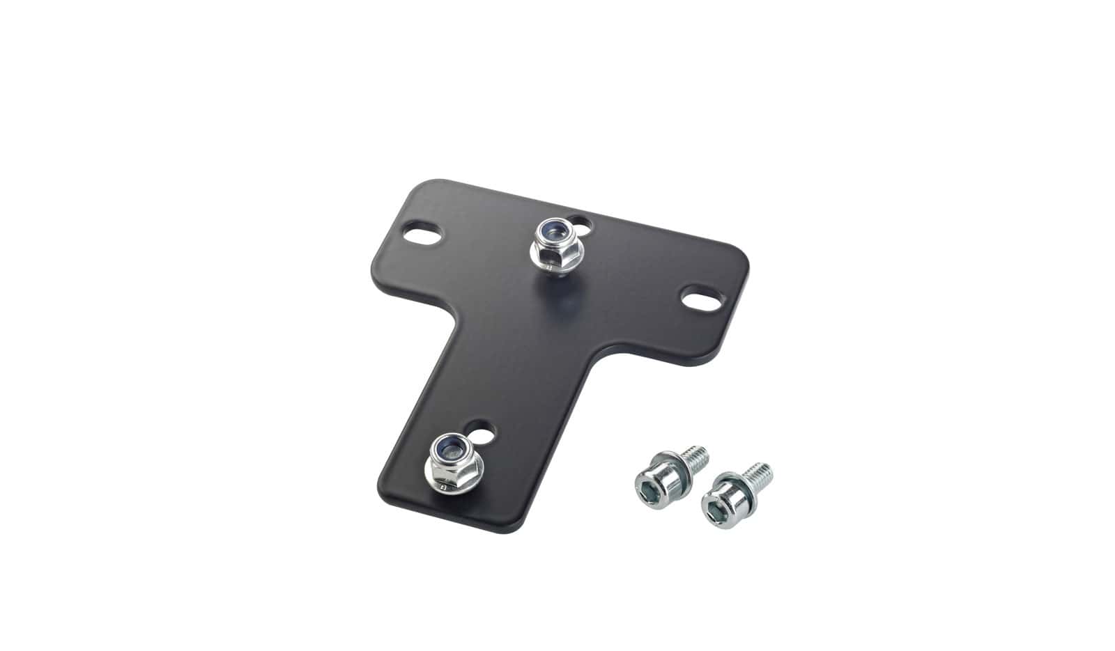 K&M 24359 ADAPTER PANEL 6 - BLACK