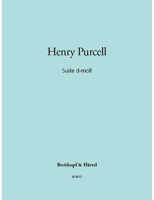 EDITION BREITKOPF PURCELL HENRY - SUITE - ORGAN