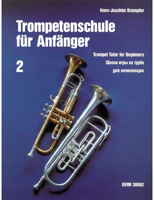 EDITION BREITKOPF KRUMPFER HANS-JOACHIM - TROMPETENSCHULE FUR ANFANGER 2 - TRUMPET