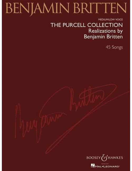 BOOSEY & HAWKES PURCELL HENRY - THE PURCELL COLLECTION - MEDIUM/LOW VOICE AND PIANO