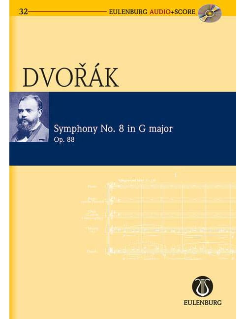 EULENBURG DVORAK ANTON - SYMPHONY NO. 8 G MAJOR OP. 88 B 163 - ORCHESTRA