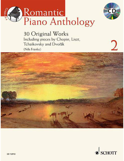 SCHOTT ROMANTIC PIANO ANTHOLOGY VOL. 2 + CD - PIANO