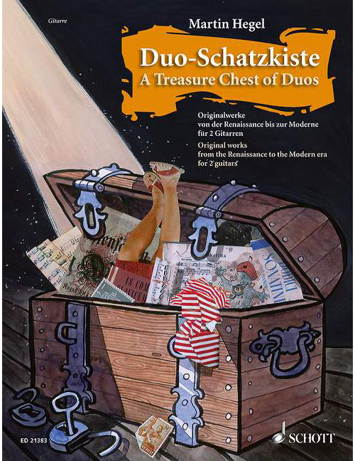 SCHOTT A TREASURE CHEST OF DUOS - GUITARE