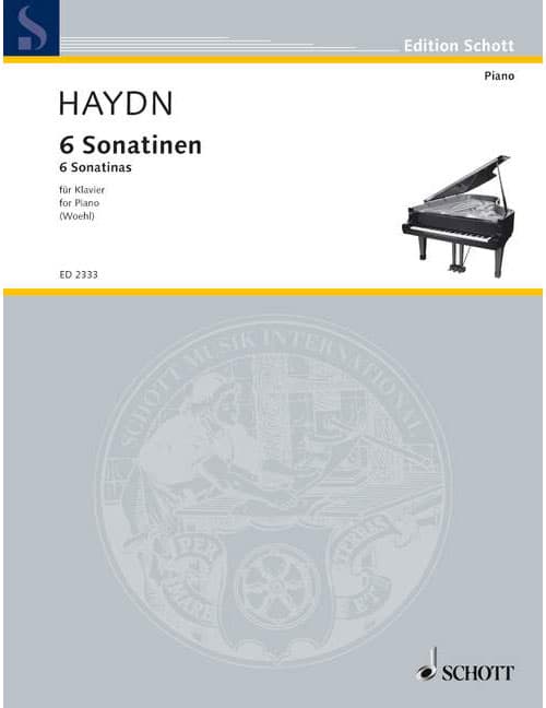 SCHOTT HAYDN J. - 6 SONATINEN HOB. XVI:4, 7-11 - PIANO