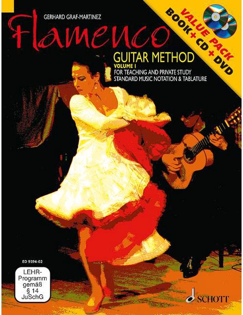 SCHOTT GRAF-MARTINEZ GERHARD - FLAMENCO GUITAR METHOD VOL. 1 - GUITAR