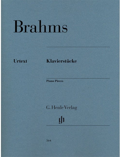 HENLE VERLAG BRAHMS J. - PIANO PIECES