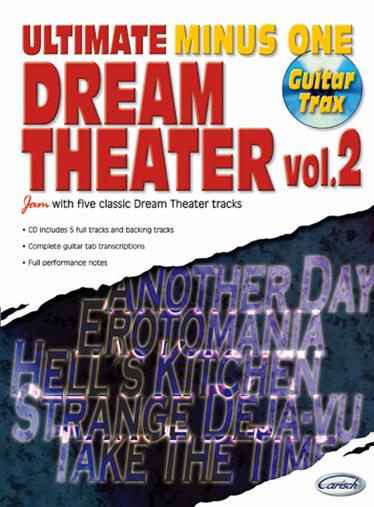 CARISCH DREAM THEATER - ULTIMATE MINUS ONE GUITAR TRAX VOL.2 + CD