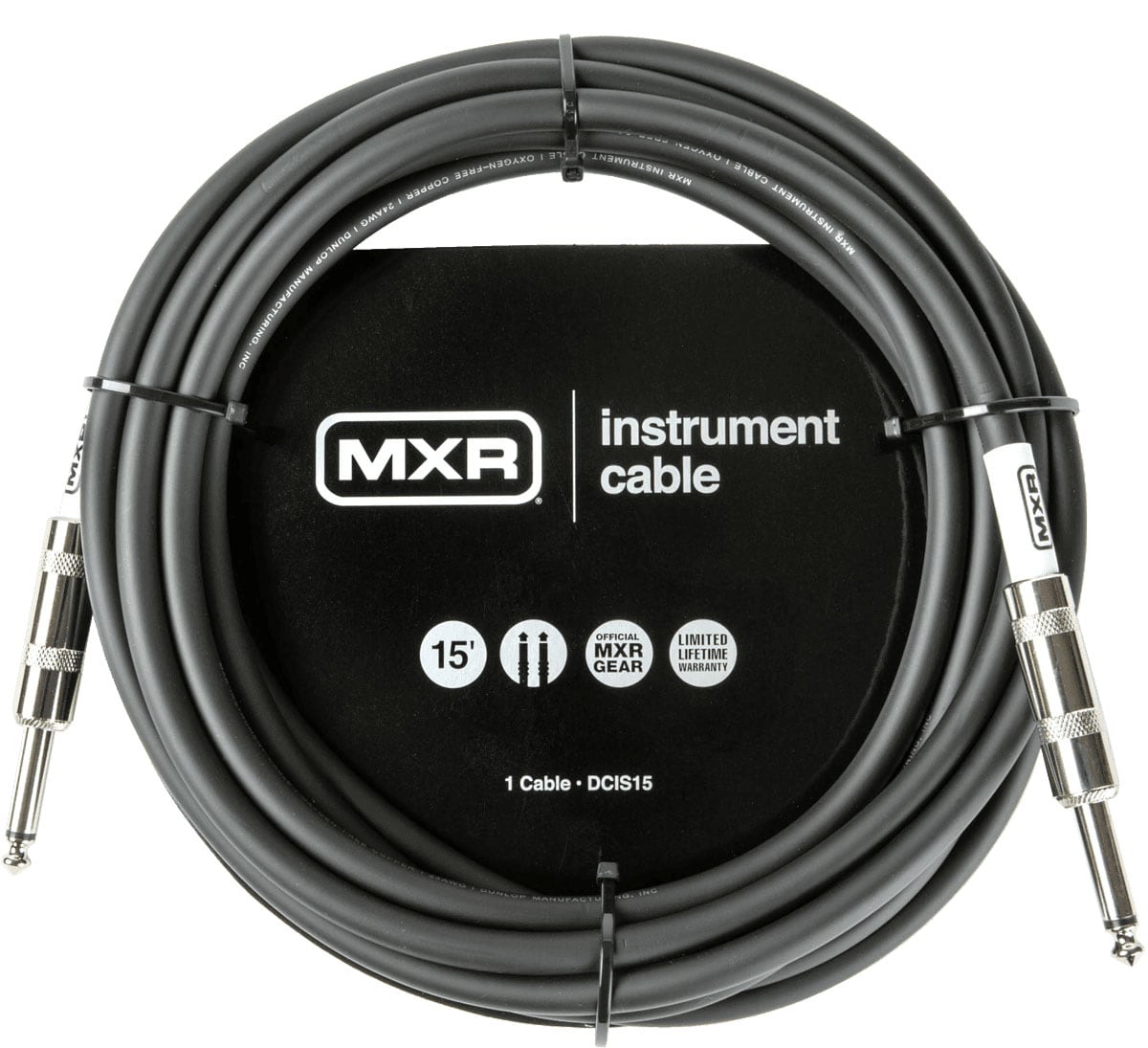 MXR CABLES STANDARD INSTRUMENT CABLES JACK/JACK 4,5M