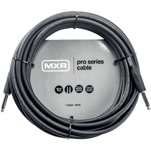 MXR CABLES PRO JACK/JACK 3M INSTRUMENT CABLES