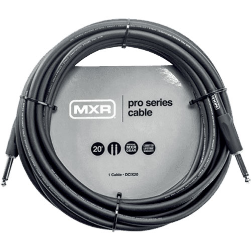 MXR CABLES PRO JACK/JACK INSTRUMENT CABLES 6M