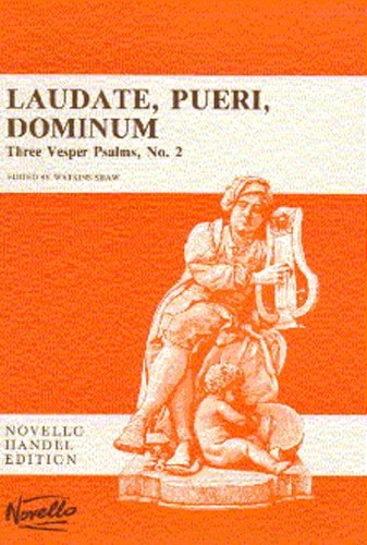 NOVELLO SHAW WATKINS - LAUDATE, PUERI, DOMINUM - THREE VESPER PSALMS, NO. 2 - SOPRANO SOLO, SSATB