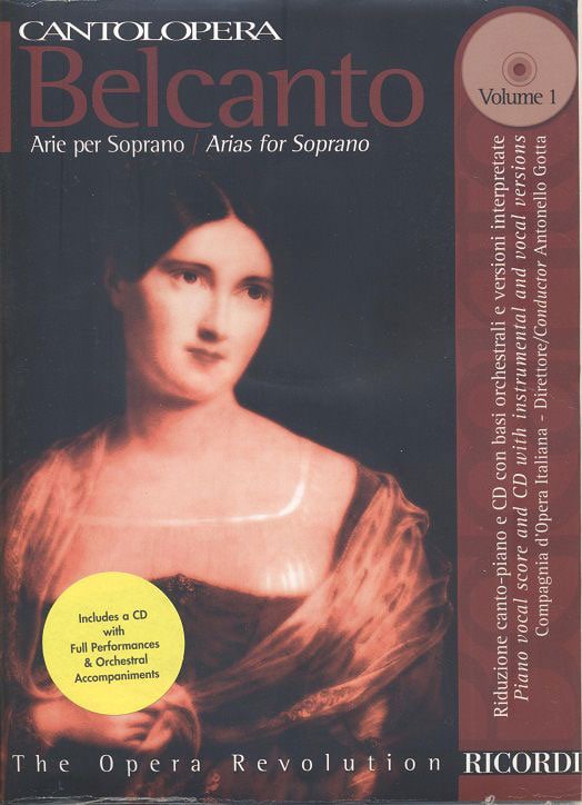 RICORDI CANTOLOPERA: BELCANTO - ARIE PER SOPRANO + CD