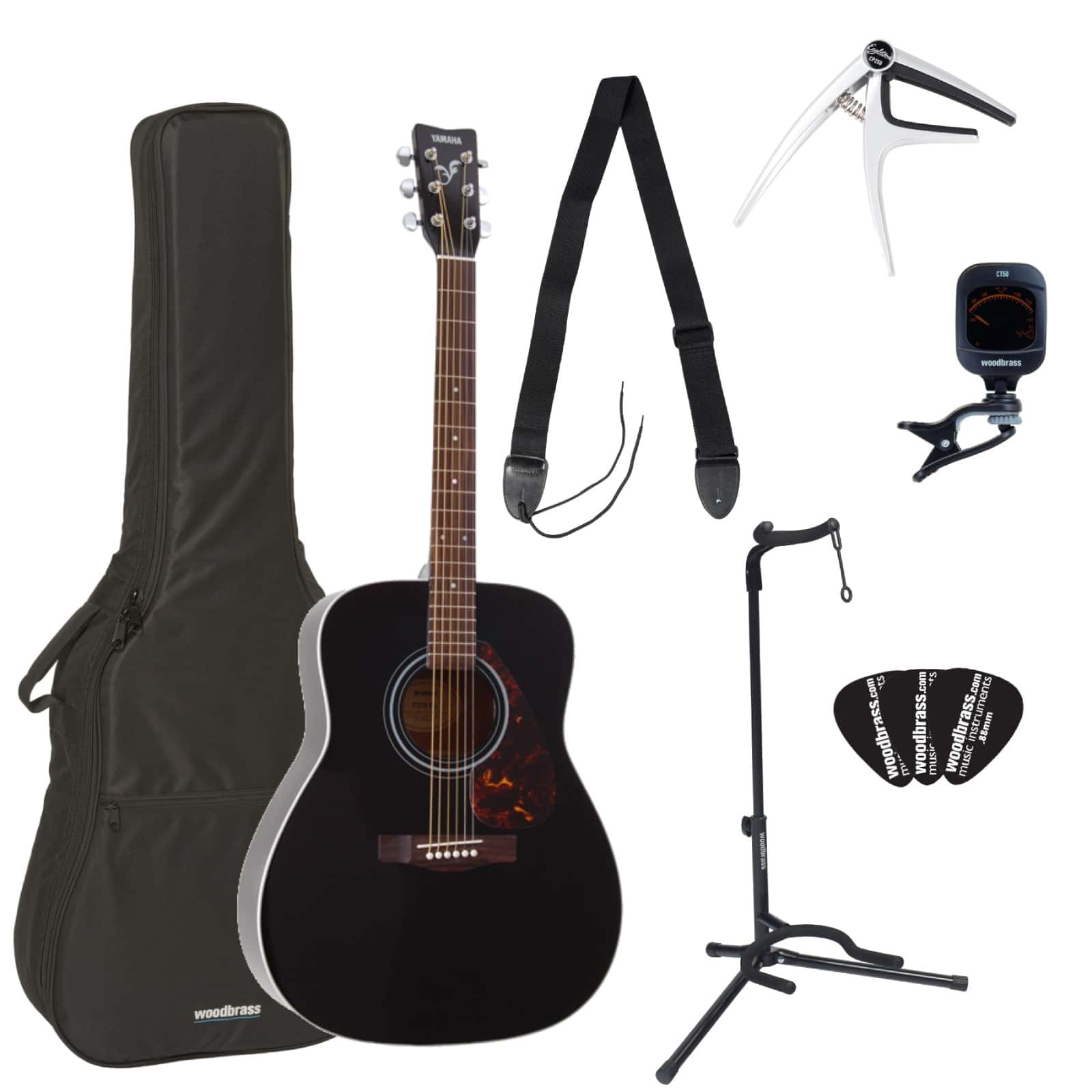 YAMAHA COMPLETE PACK F370BL BLACK