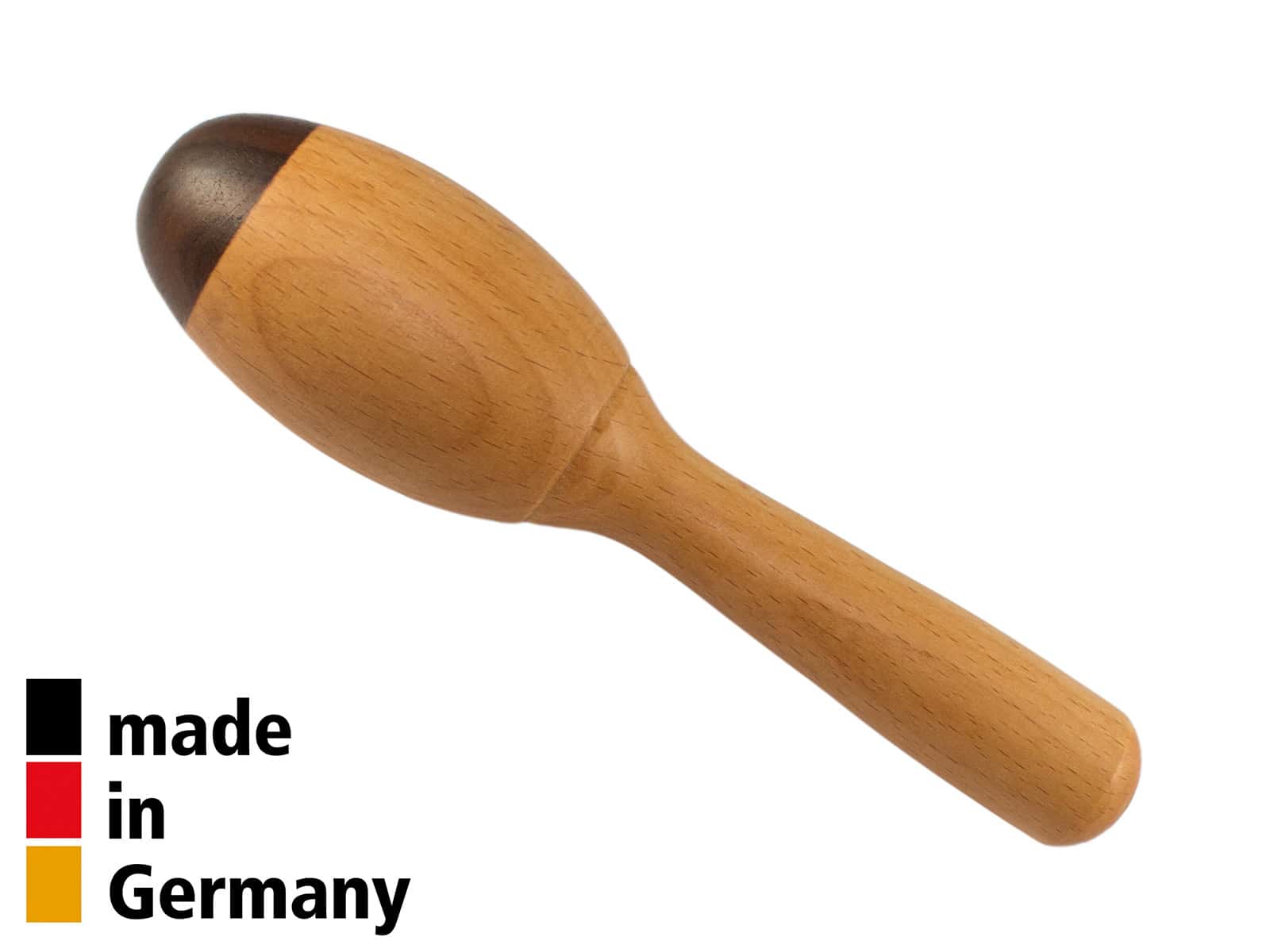 ROHEMA MARACAS BEECH / ROSEWOOD 18CM - LOW PITCH - 1+