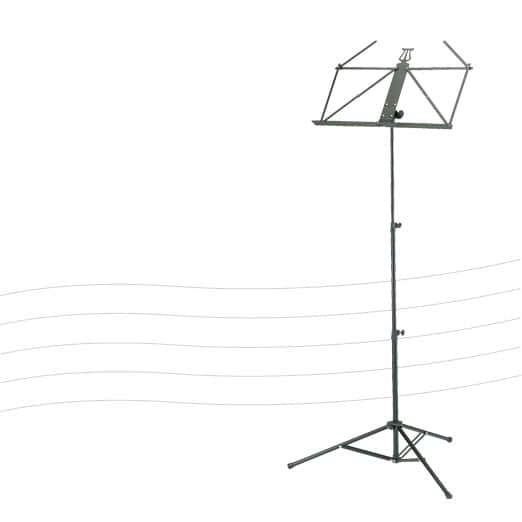 RUKA RUKA MUSIC STAND BLACK 37850 ULTRA LIGHT