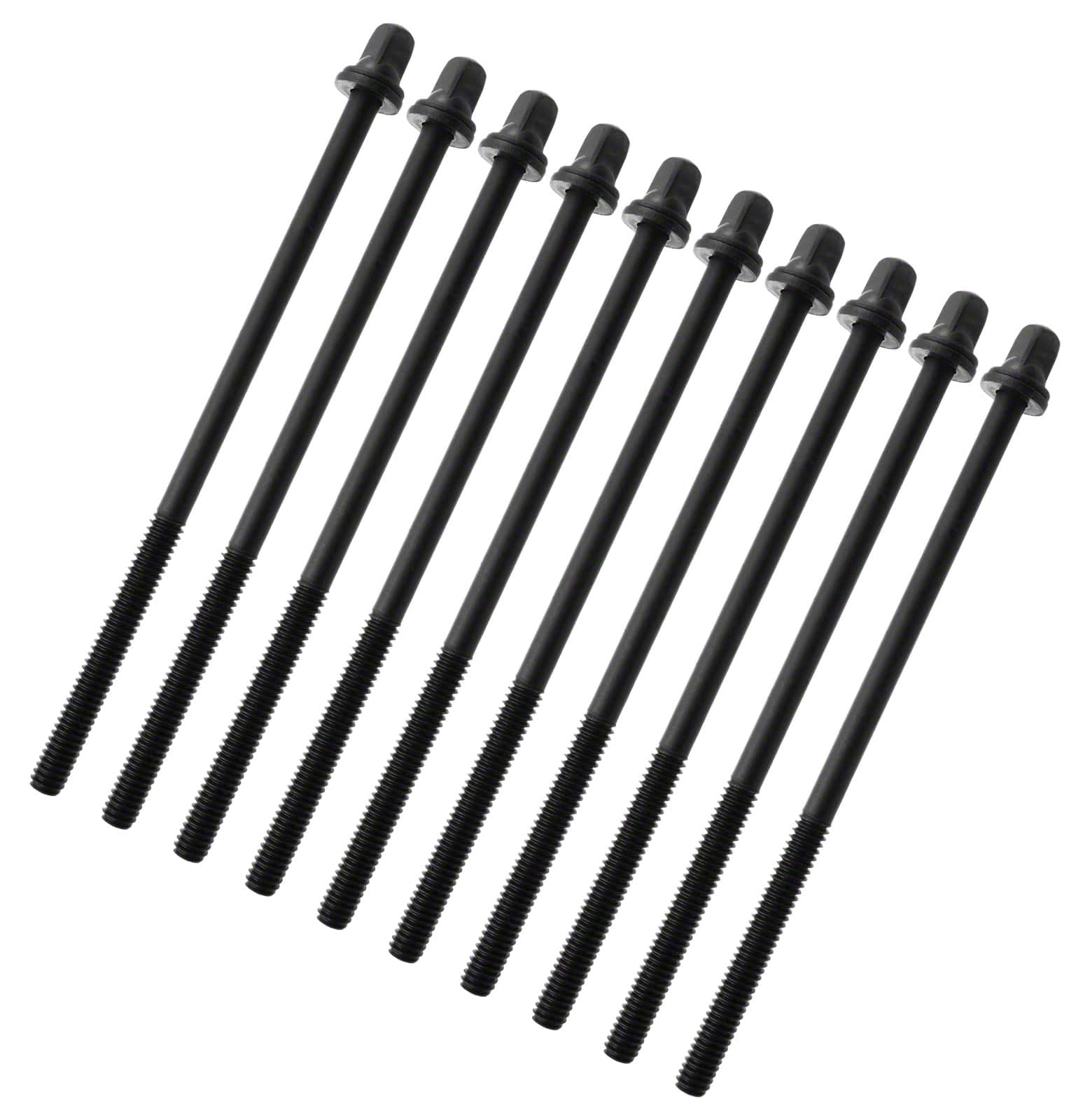 SPAREDRUM TRC-110W-BK - 110MM TENSION ROD BLACK WITH WASHER - 7/32