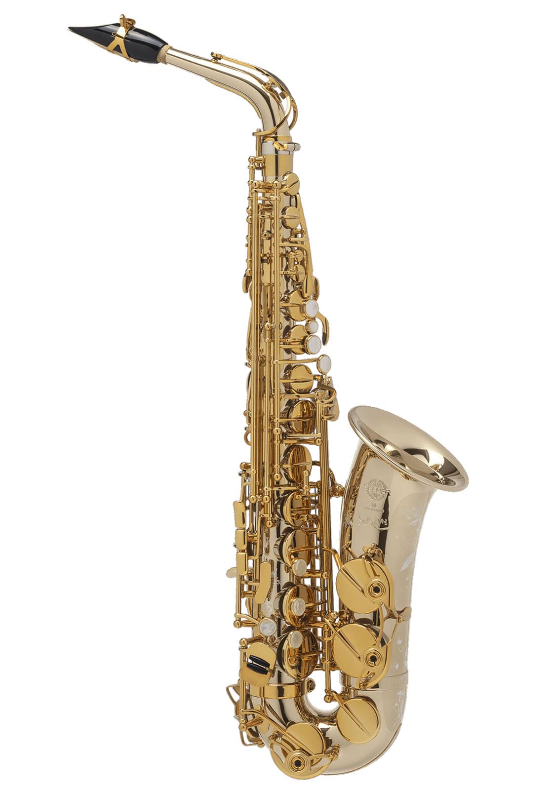 SELMER ALTO - SUPREME NG GO - BLACK ENGRAVED LACQUERED KEYS