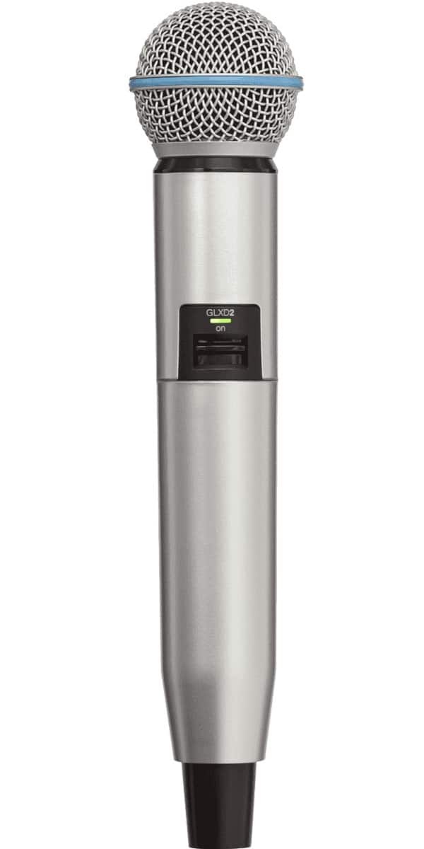 SHURE WA723-SIL-SILVER ZENDERBEHUIZING VOOR GLXD2-SM58 / BETA62