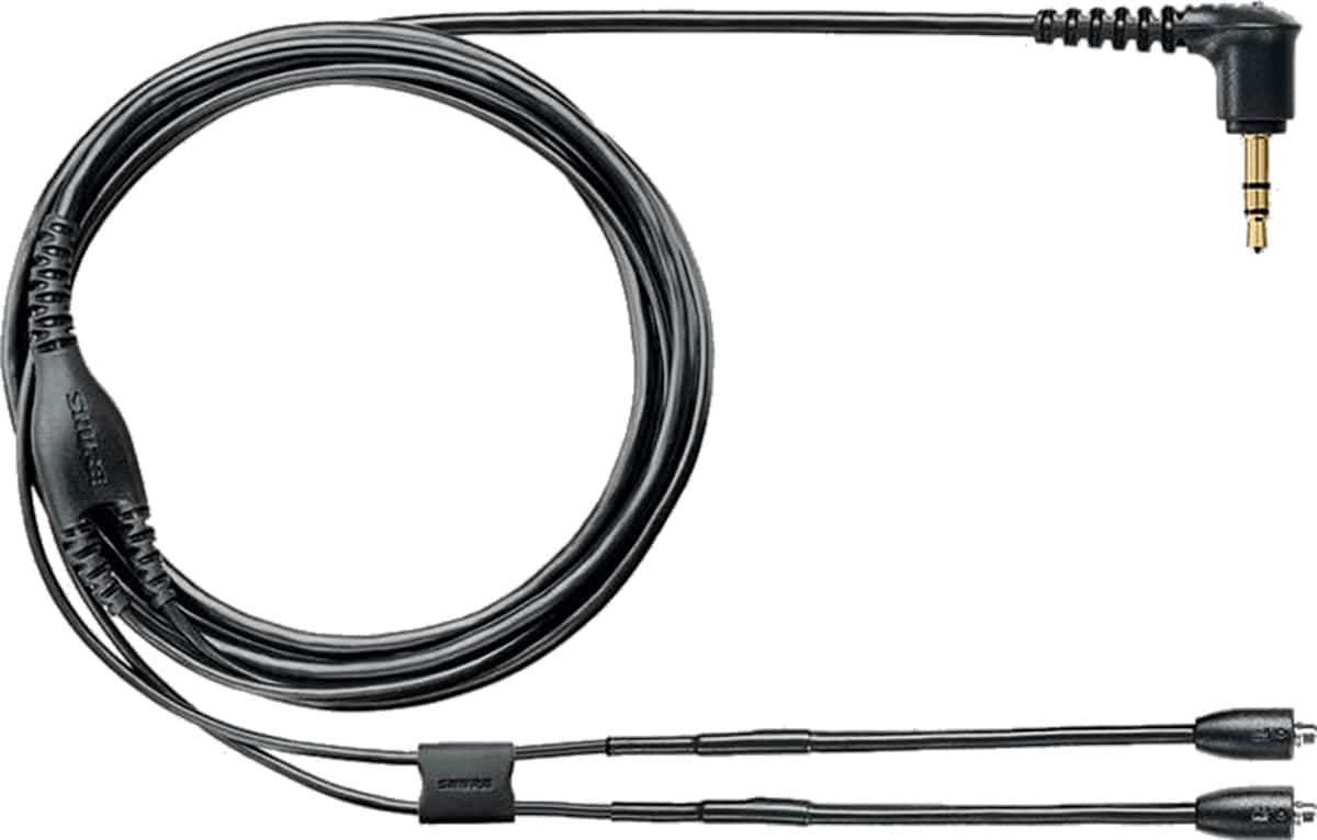 SHURE EAC64BKS-ZWARTE KABEL VOOR SE846, 162 CM