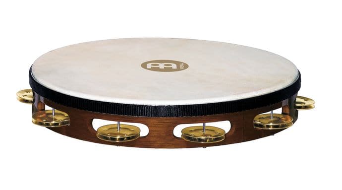 MEINL TAH1B-AB - NATURAL SKIN TAMBOURINE 10