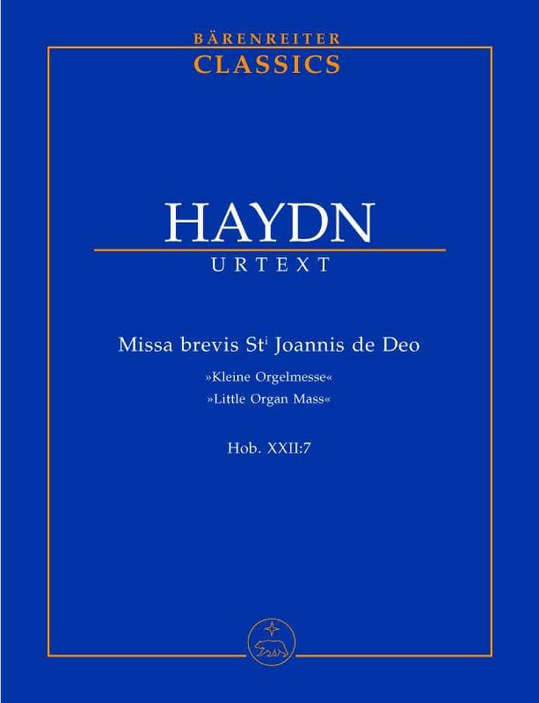 BARENREITER HAYDN JOSEPH - MISSA BREVIS STI.JOANNIS DE DEO HOB.XXII:7 - STUDY SCORE