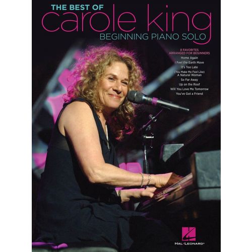 HAL LEONARD KING CAROLE THE BEST OF BEGINNING PIANO SOLO SONGBOOK - PIANO SOLO