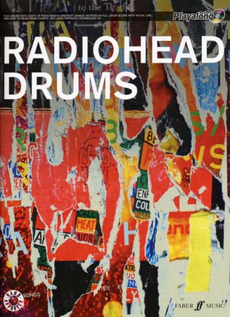 FABER MUSIC RADIOHEAD - AUTHENTIC DRUMS PLAYALONG + CD