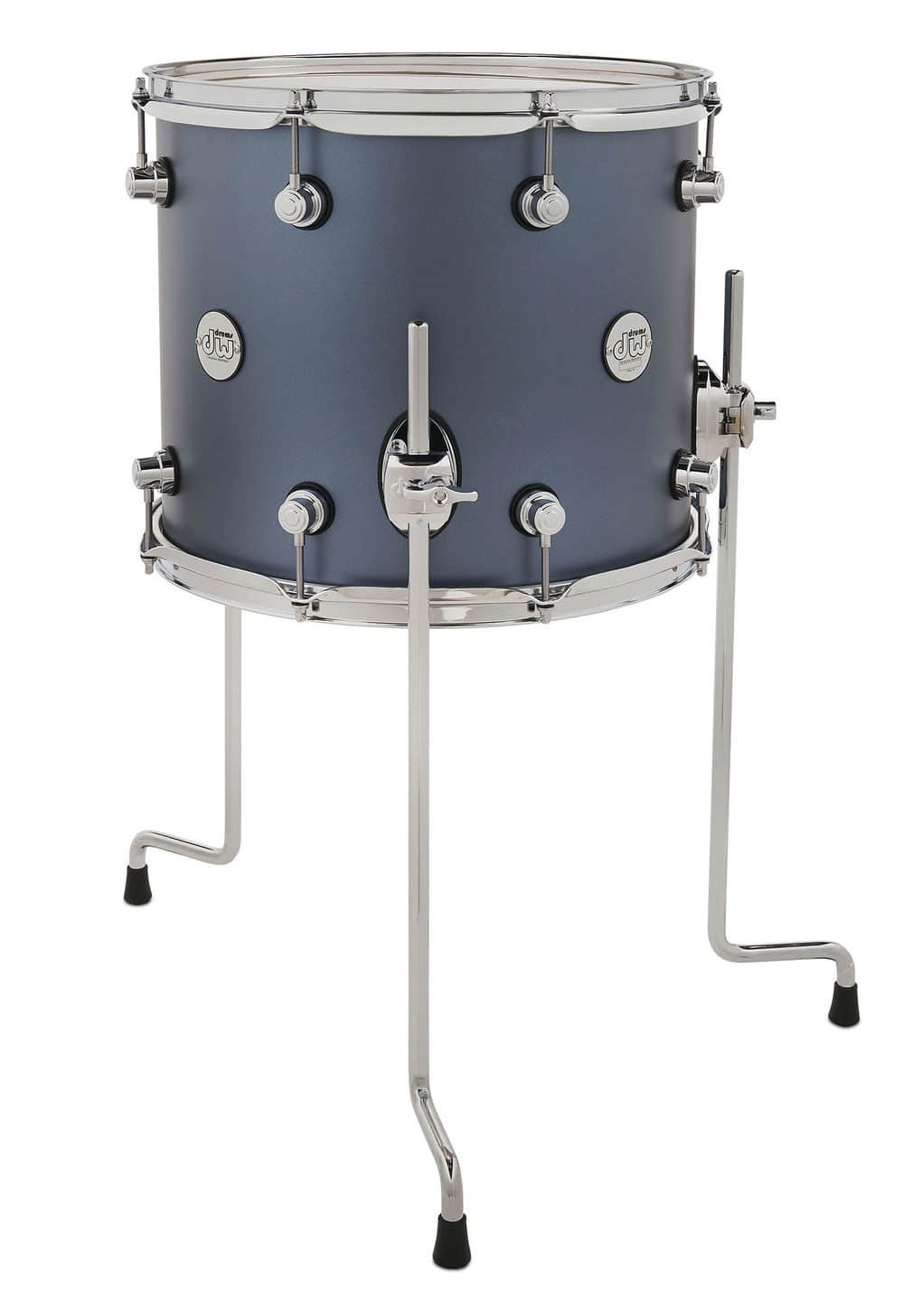 DW DRUM WORKSHOP FLOORTOM DESIGN BLUE SLATE DDLM1214TTBL